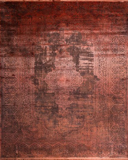 vintage orange carpet